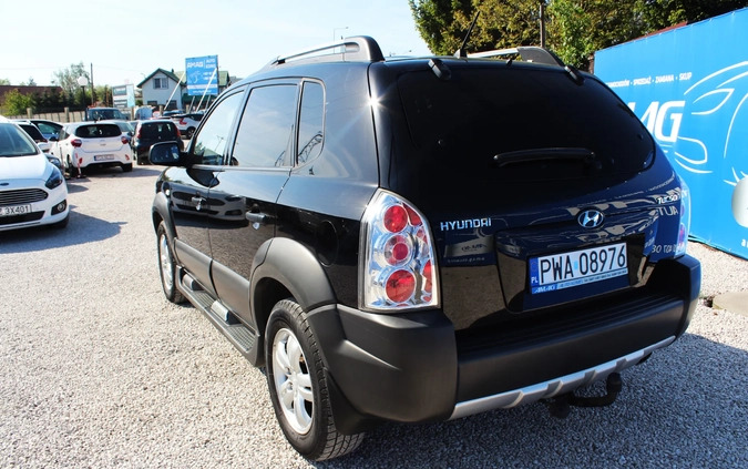 Hyundai Tucson cena 23900 przebieg: 207000, rok produkcji 2007 z Skwierzyna małe 379
